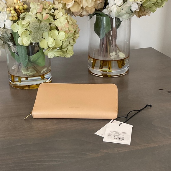 Mansur Gavriel Handbags - Mansur Gavriel Continental Zip Wallet - Sand